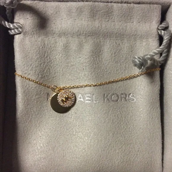 Authentic Michael Kors Pavé Halo Slider Bracelet - Picture 6 of 9